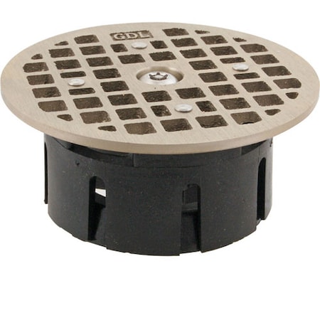 Allpoints 4-3/4 in " Bronze Drain Lock 1021171